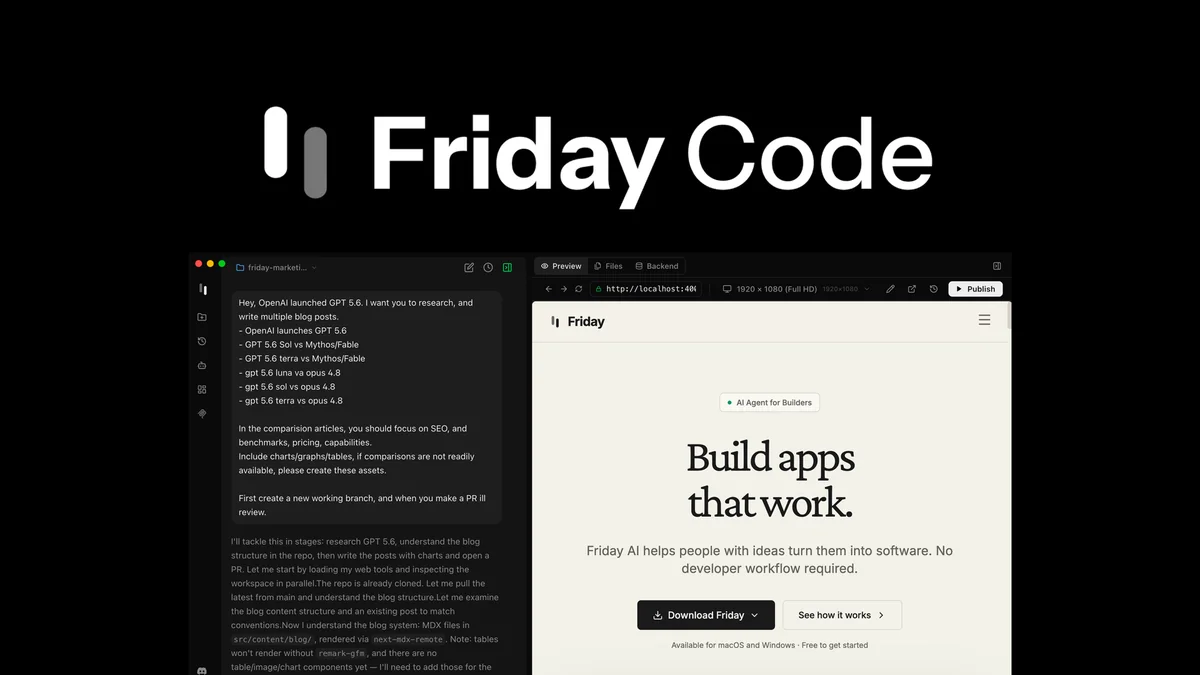 Friday Code product image