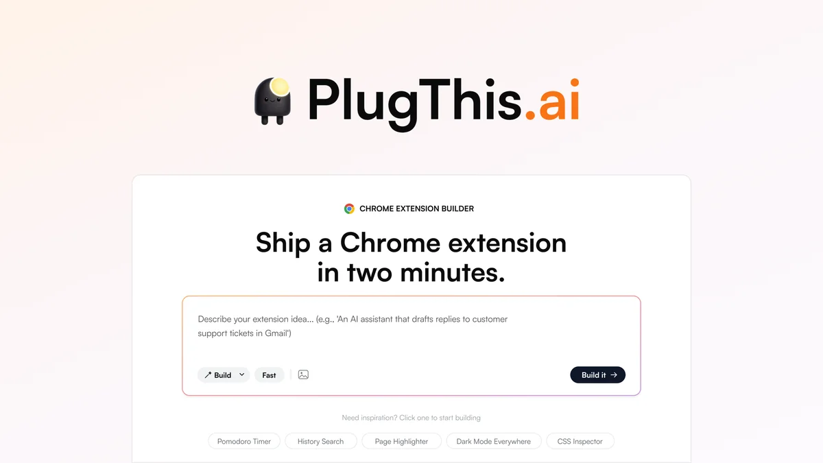 PlugThis AI product image