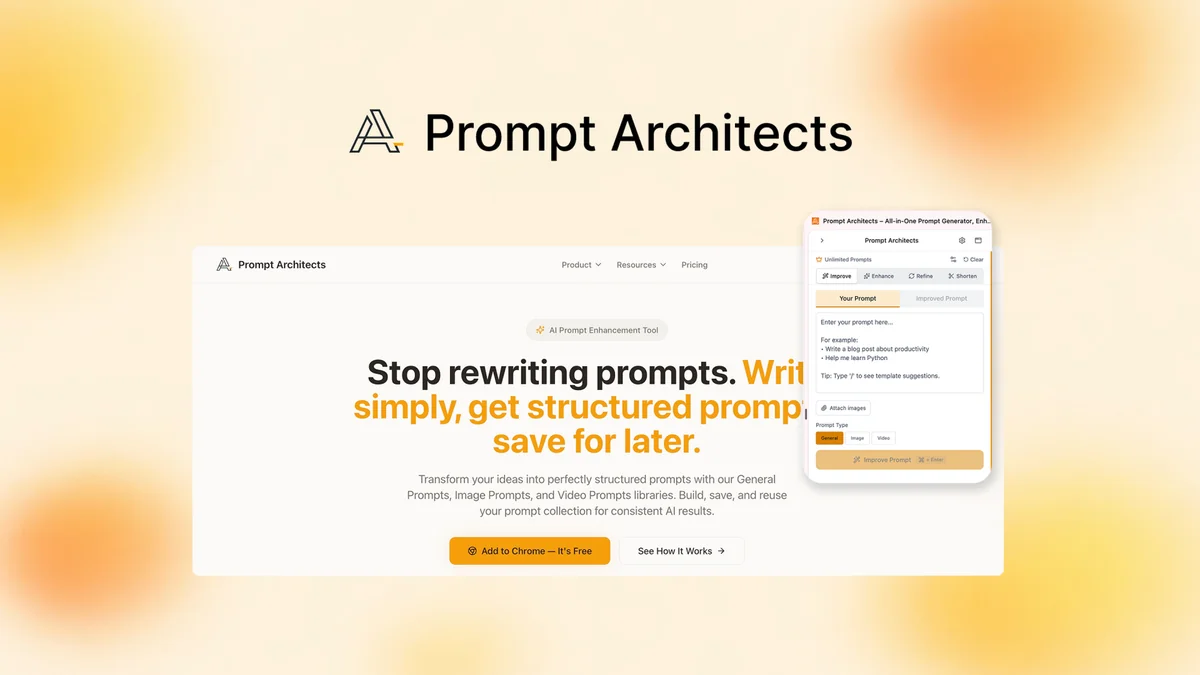 Prompt Architects product image