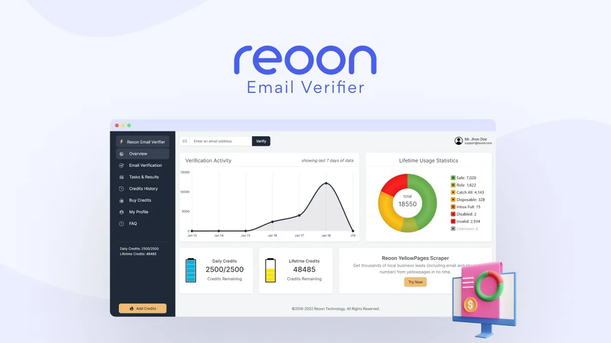Reoon Email Verifier product image